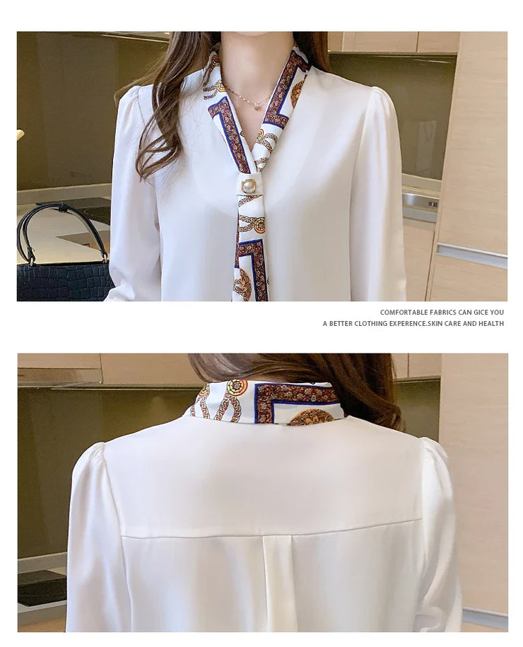 Women V-Neck Blouses