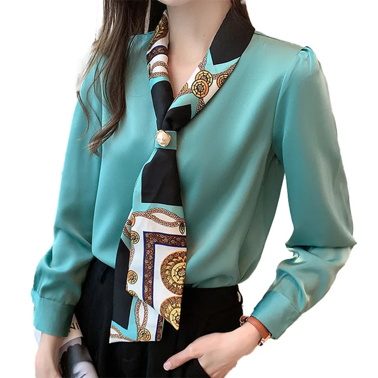 Women V-Neck Blouses