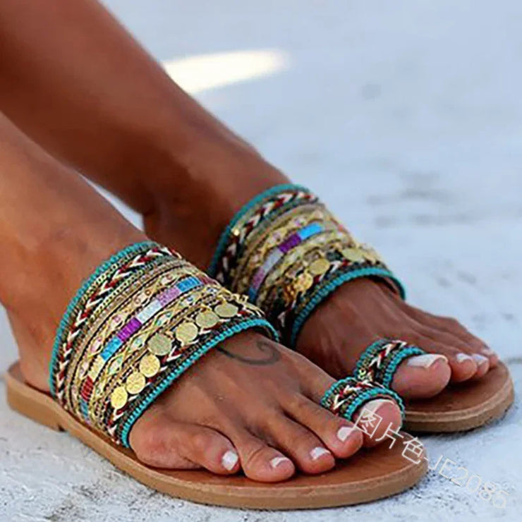 Women Boho Slippers