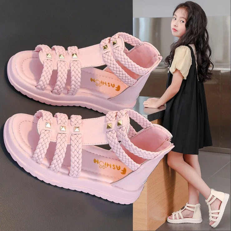 Girls Open Toe Sandals