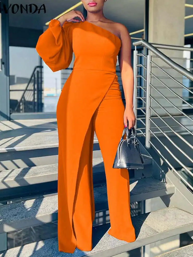 Shoulder Jumpsuit