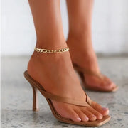 thin heel slippers – stylish & comfortable footwears