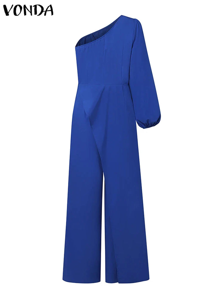 Women Off Shoulder Jumpsuit