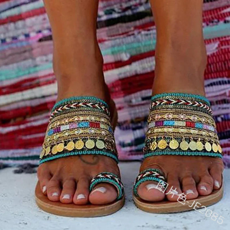 Women Boho Slippers