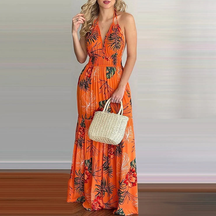 Women Sexy Strapless Dress
