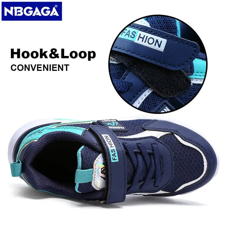Boys Hook&Loop Sneakers