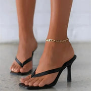 thin heel slippers – stylish & comfortable footwears