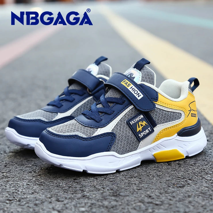 Buy Boys Hook & Loop Sneakers | Breathable, Trendy Kids' Footwear

