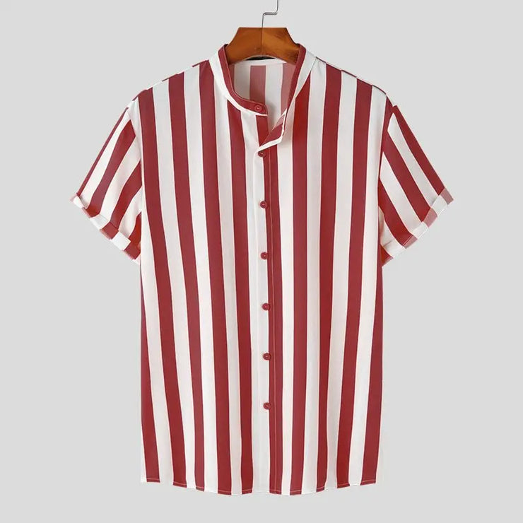 Men Striped Shirt 48616718106902|48616718172438|48616718237974|48616718303510|48616718369046|48616718434582|48616718467350|48616718532886