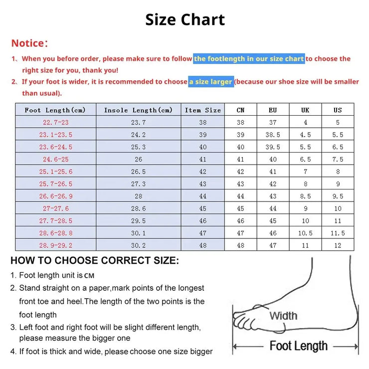 Men Outdoor Tennis Sneakers